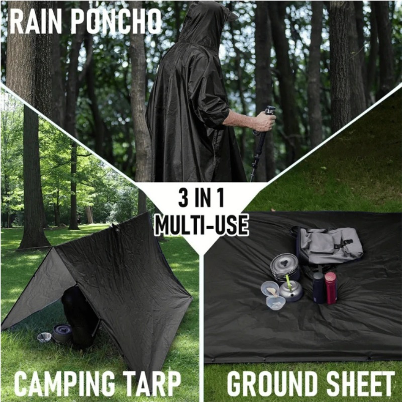 Cycling Journey - Thickened Backpack Outdoor Hiking Raincoat Fishing