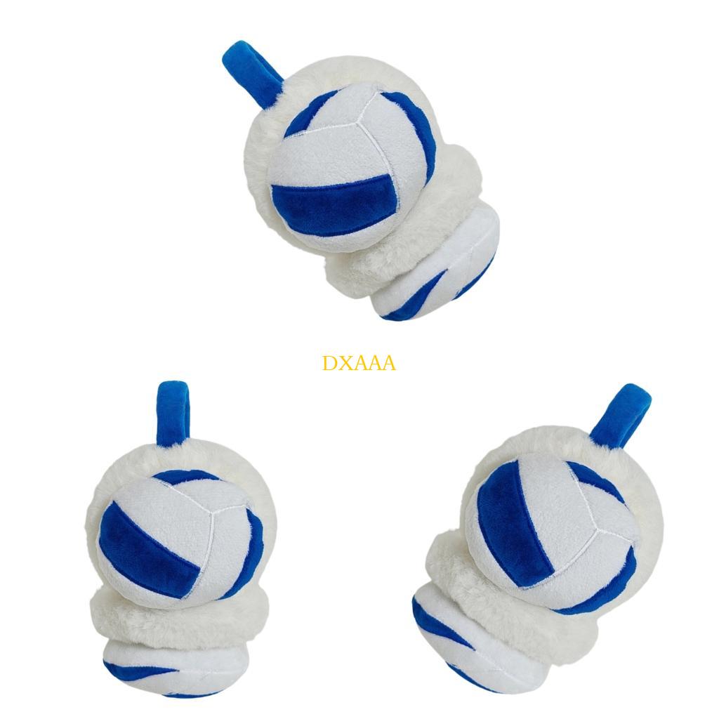 Winter Cycling Commute - DXAA Plush Ear Warmers with Ball