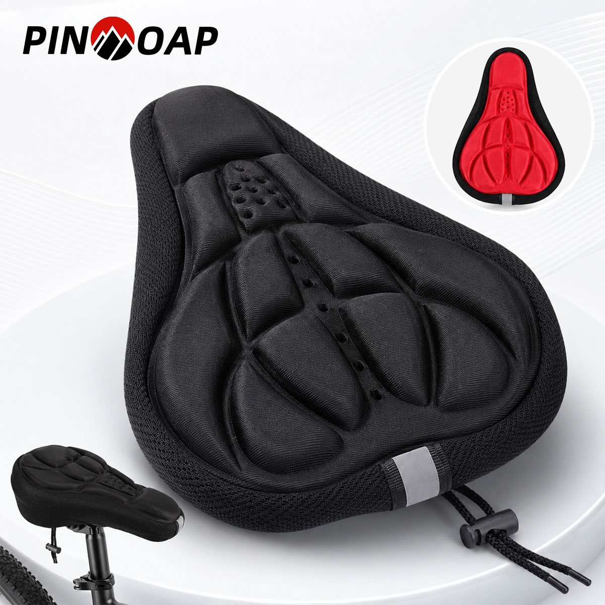 Commuting By Bike - PINMOAP 1PC Bike Seat Cover Soft