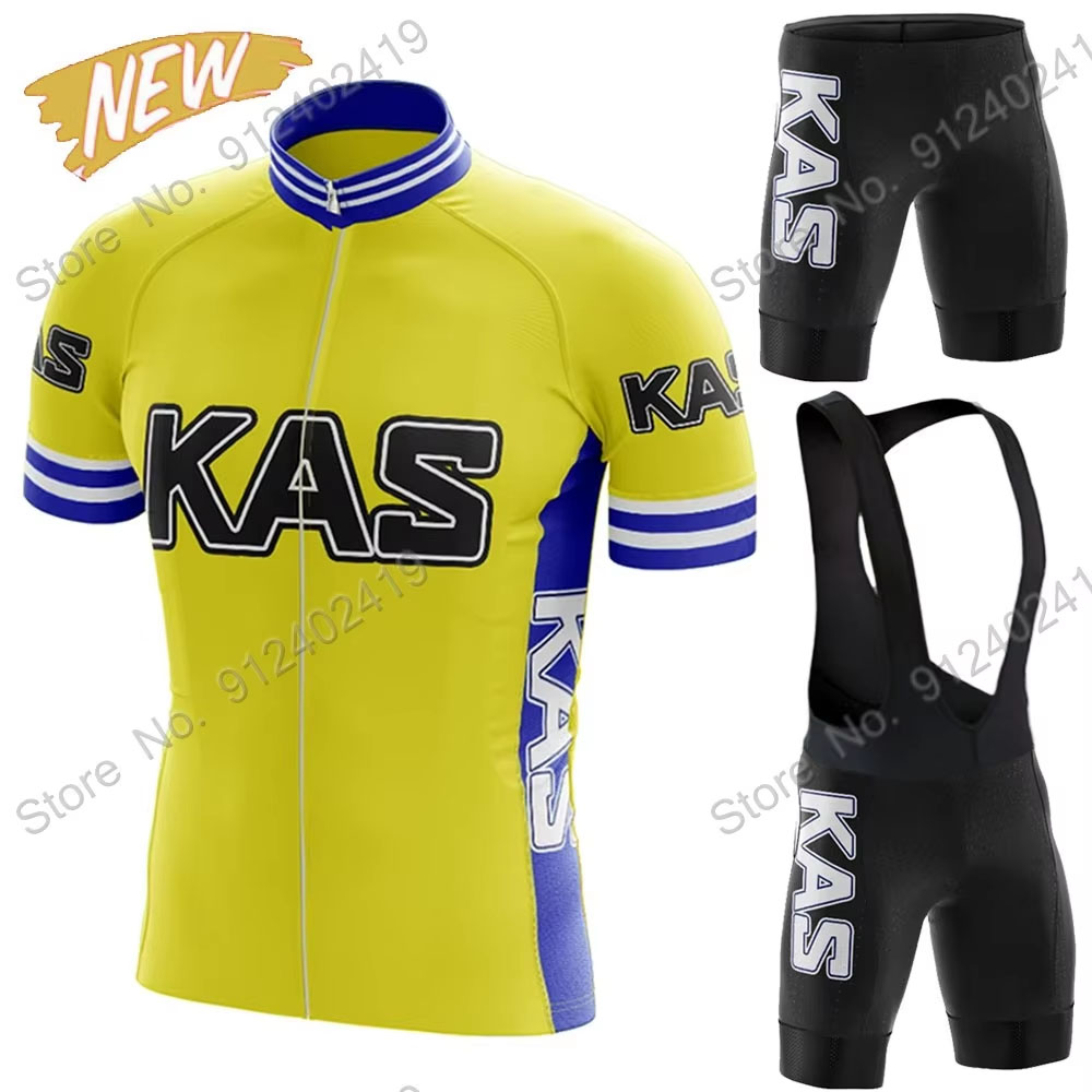 Cycling Commuter Shorts - New Retro Kas Team 2026 Cycling