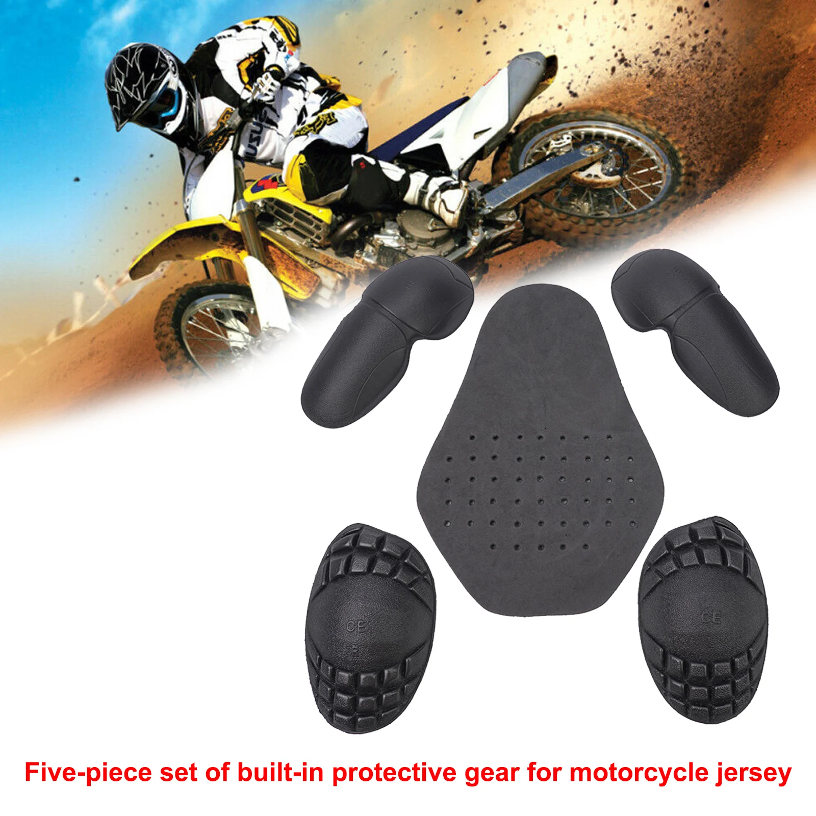 Cycling Commuter Jacket - 5PCS Motorcycle Bike Riding Jacket Riding