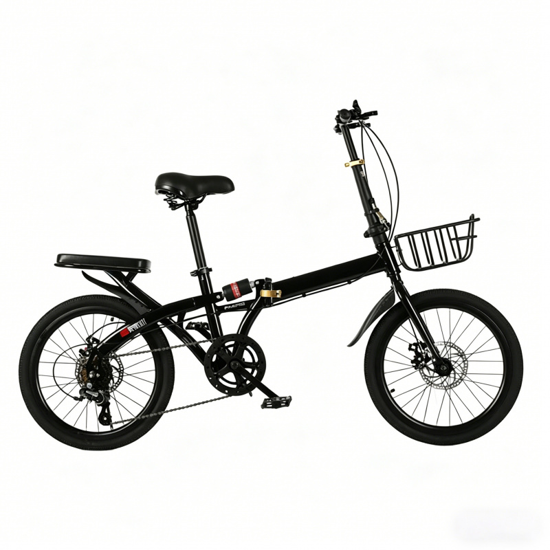 Commuter Biking - 20Inch Folding Bike 7 Speed Adult