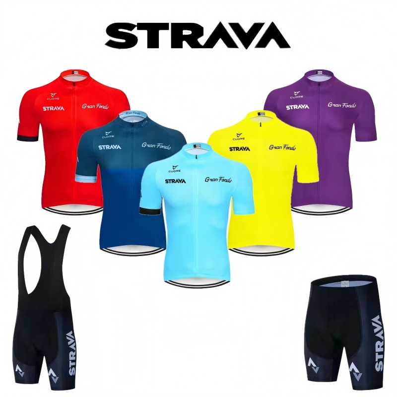 Cycling Community - STRAVA Cycling Sets Cycling Clothes For