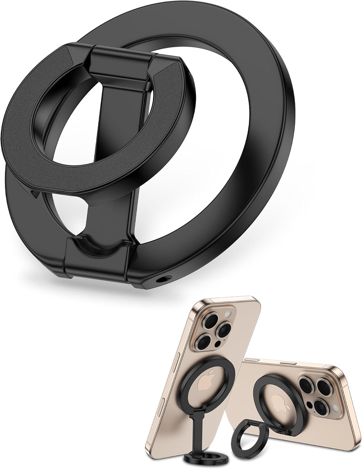 Kickstand Adjustable - Phone Grip Holder Stand Dual-Sided Magnetic