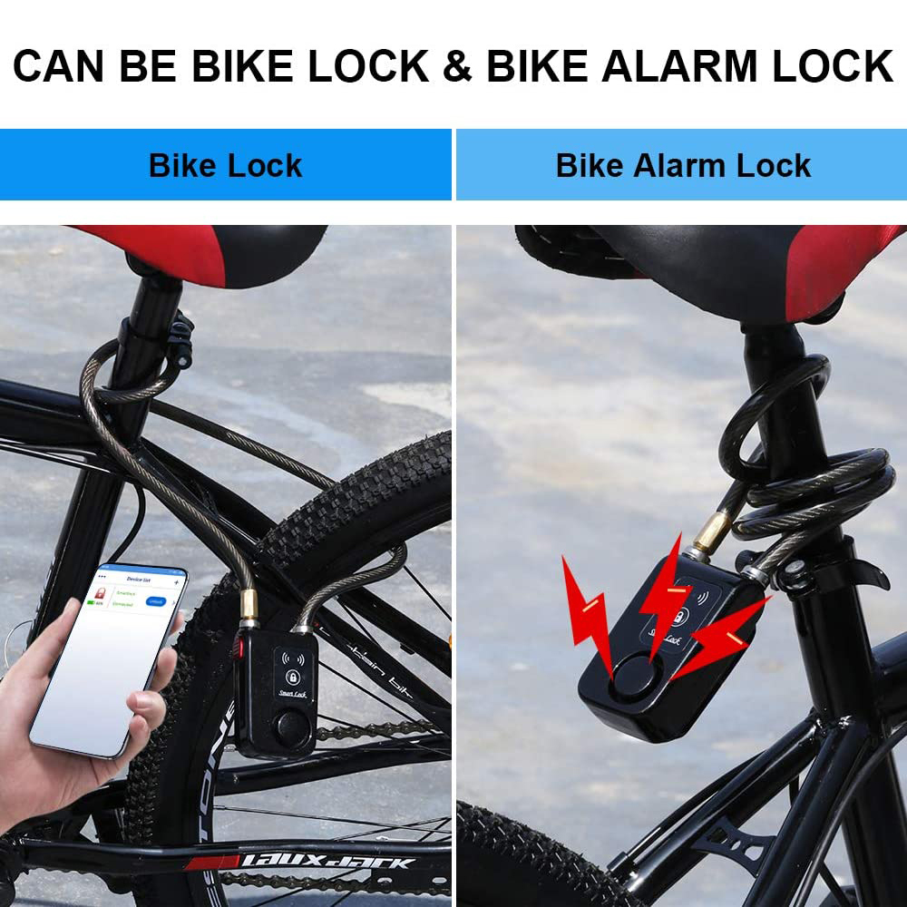 Bluetooth Smart Bike Lock Wate - Chain Lock Combination ulasan dan harga