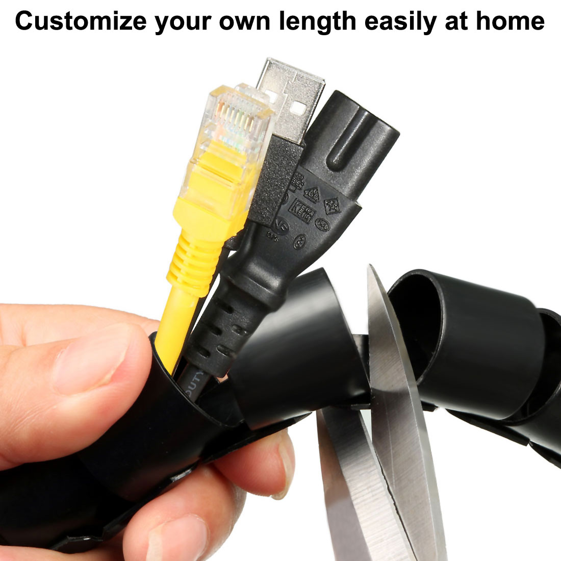 Flexible Spiral Cable Organize - Cable Lock Flexible ulasan dan harga