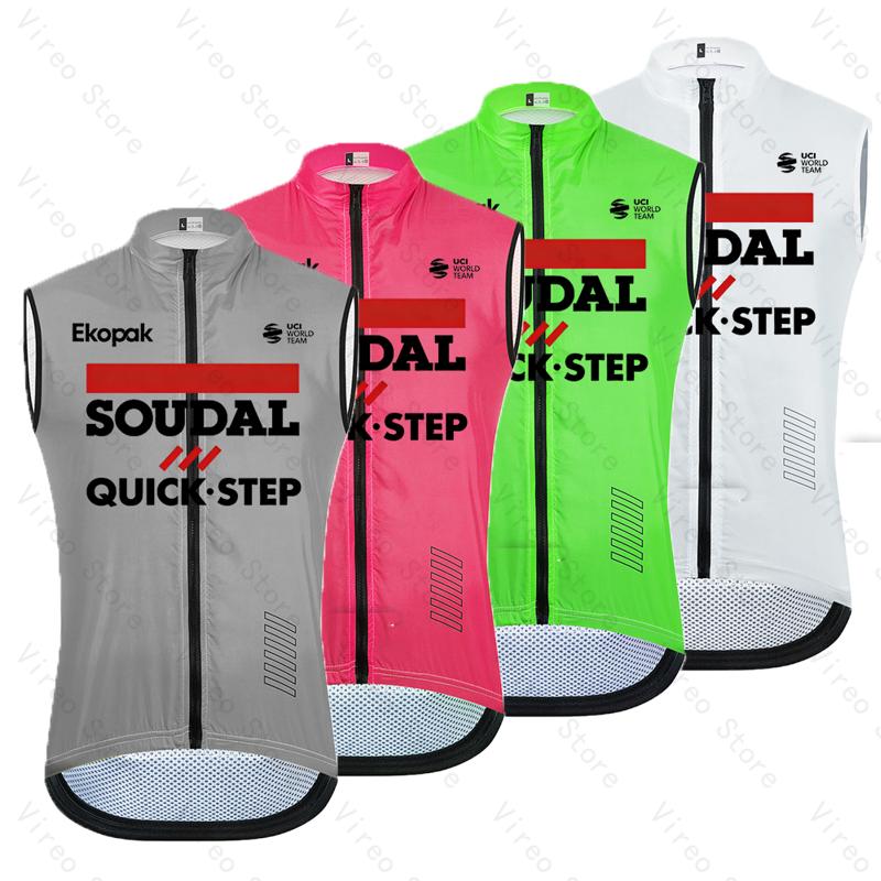 Soudal Quick-Step Men's Cyclin - Reflective Vest Cycling ulasan dan harga