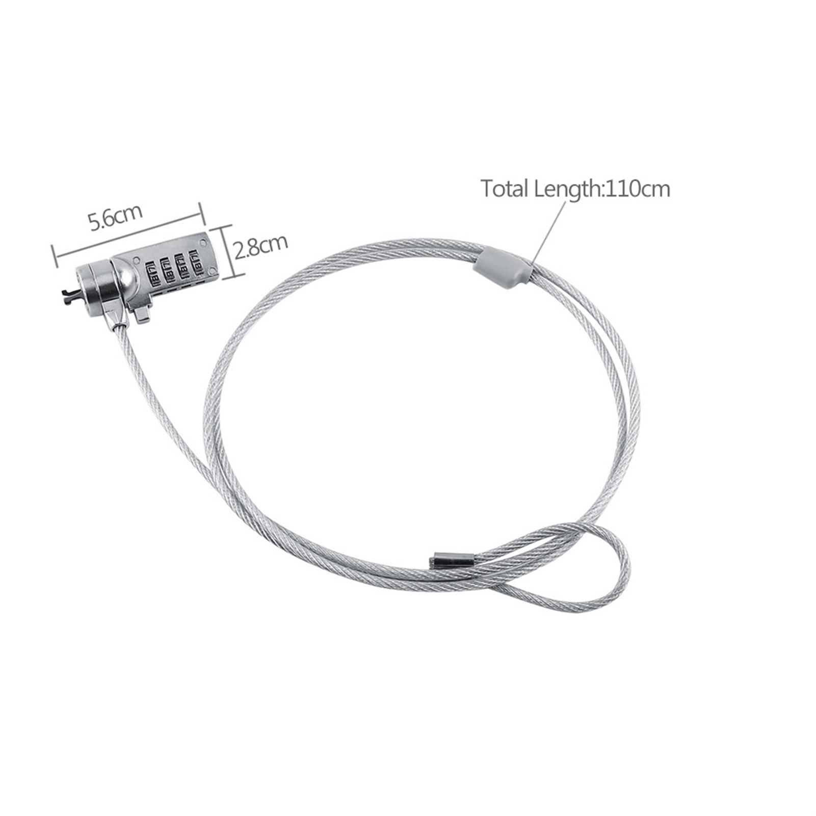 Laptop Theft Deterrent Laptop  - Chain Lock Combination ulasan dan harga