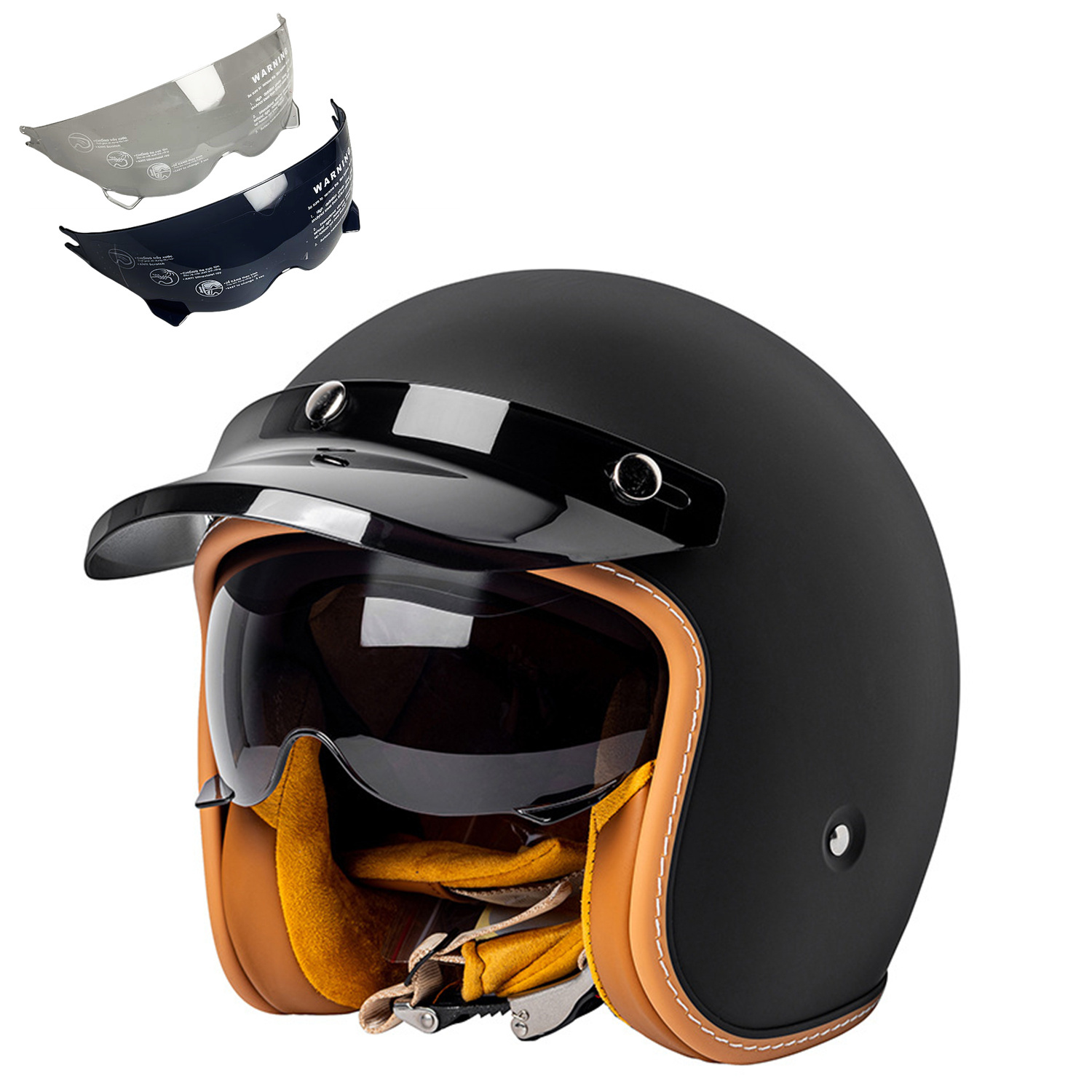 MT-5 Retro Motorcycle Helmet 3 - Commute Cycling Helmet ulasan dan harga