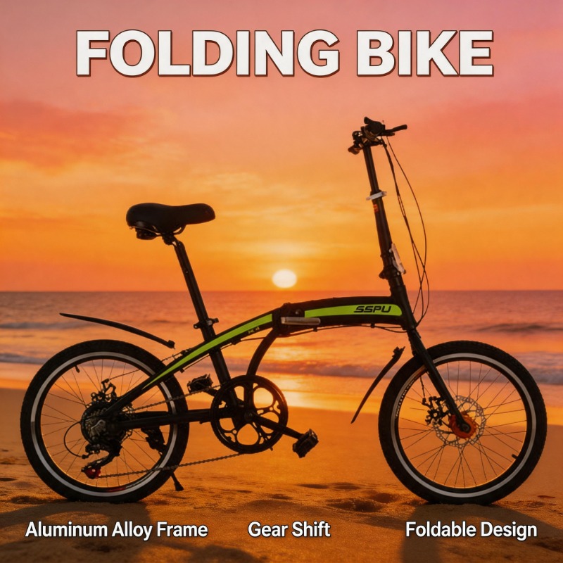 20-Inch Lightweight Aluminium  - Commuter Biking ulasan dan harga