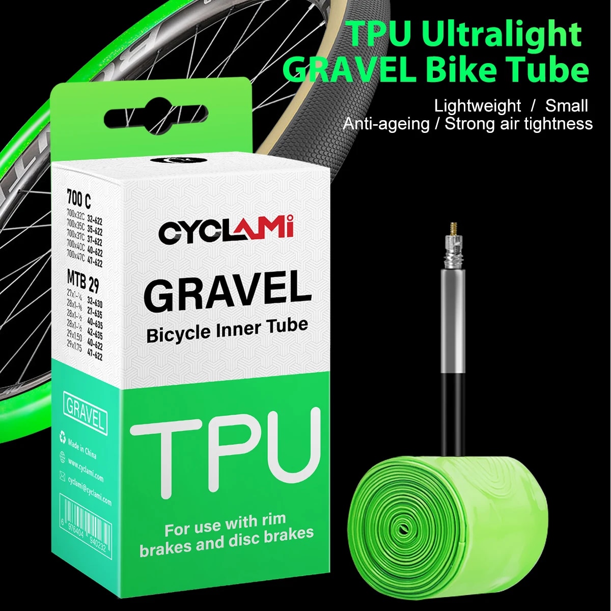 CYCLAMI Ultralight Road MTB 29 - Inner Tube 700C ulasan dan harga