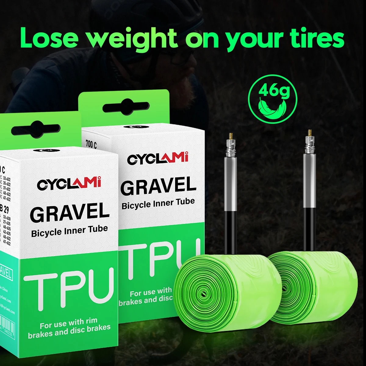 CYCLAMI Ultralight Road MTB 29 - Inner Tube 700C ulasan dan harga