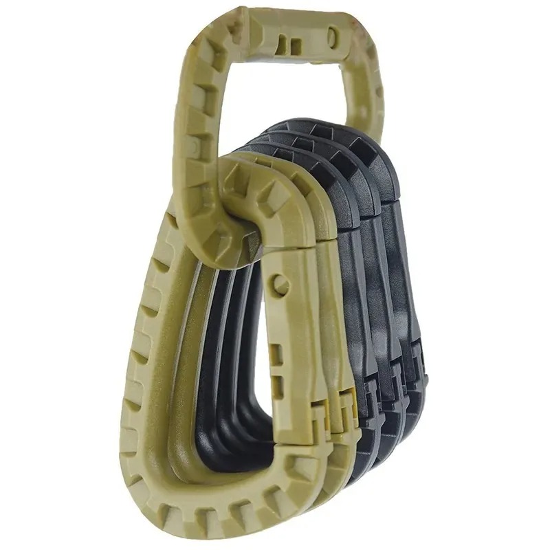 Tactical Carabiner Set Plastic - Chain Lock Combination ulasan dan harga