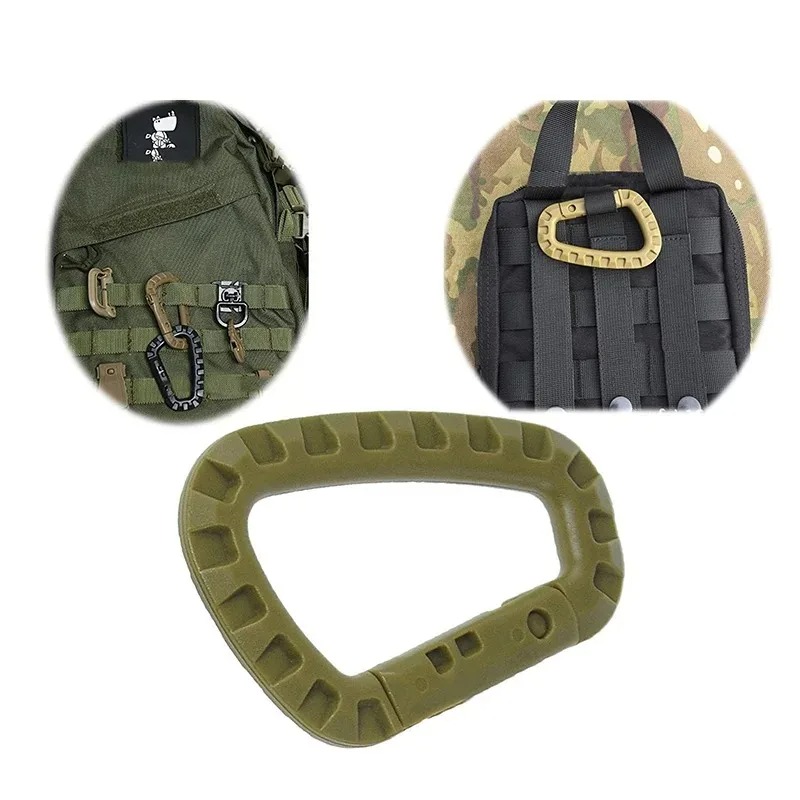 Tactical Carabiner Set Plastic - Chain Lock Combination ulasan dan harga