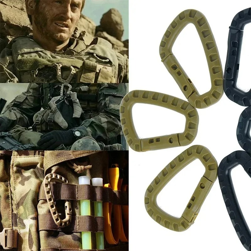 Tactical Carabiner Set Plastic - Chain Lock Combination ulasan dan harga