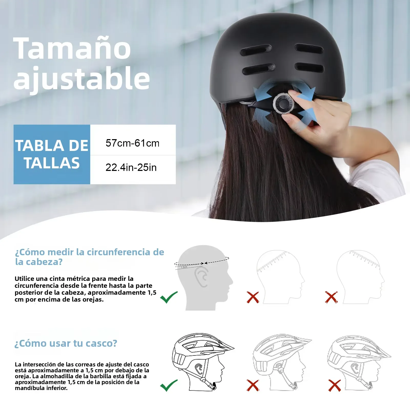 Bike Helmet, Motorcycle Helmet - Commute Cycling Helmet ulasan dan harga