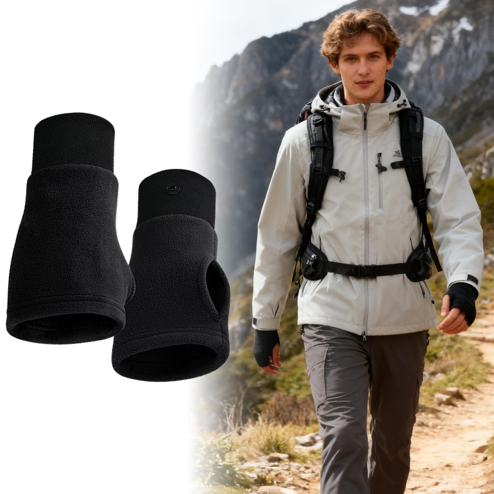 Half Finger Gloves Windproof C - Winter Cycling Commute ulasan dan harga