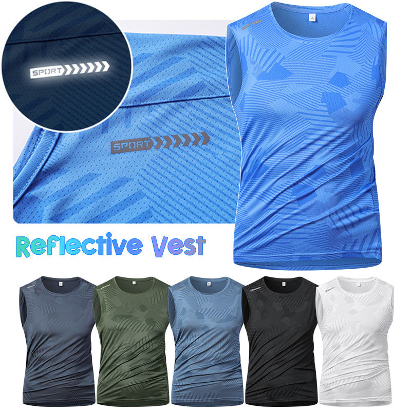 Man Running Reflective Vest Su - Reflective Vest Cycling ulasan dan harga