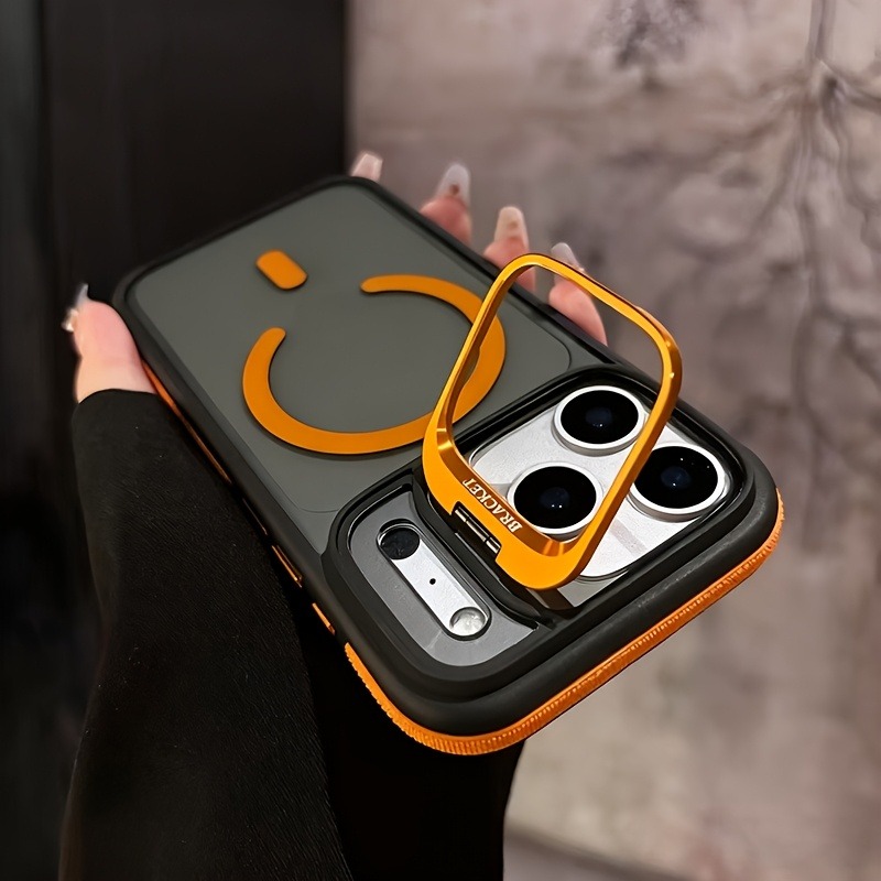 Luxury Matte Clear Back Magnet - Kickstand Adjustable ulasan dan harga