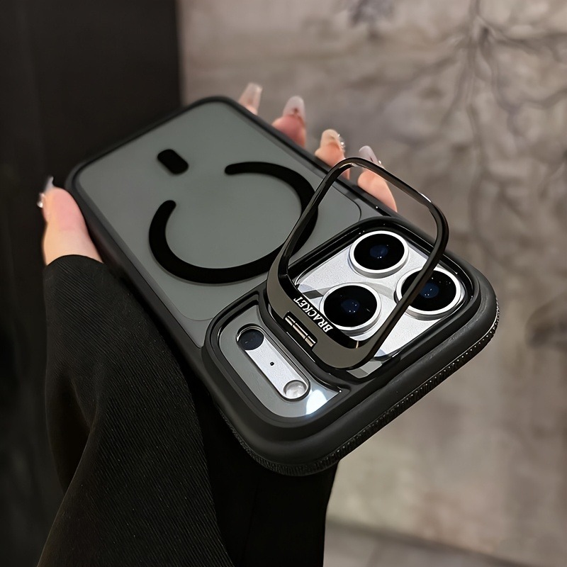 Luxury Matte Clear Back Magnet - Kickstand Adjustable ulasan dan harga