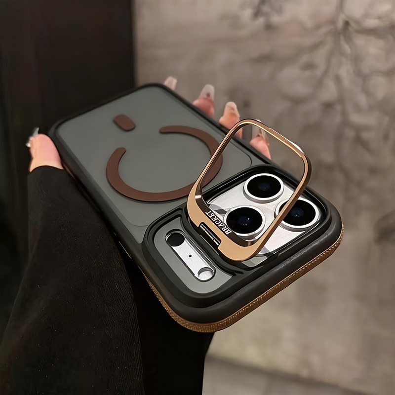 Luxury Matte Clear Back Magnet - Kickstand Adjustable ulasan dan harga