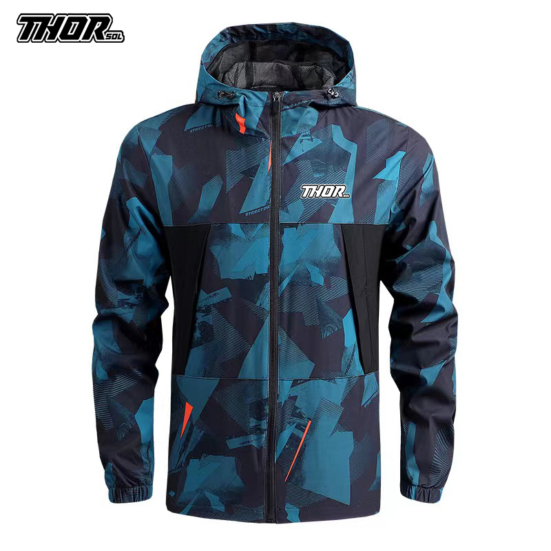 THORSOL Outdoor Men Windproof  - Cycling Commuter Jacket ulasan dan harga