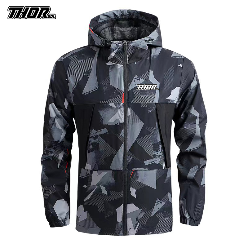 THORSOL Outdoor Men Windproof  - Cycling Commuter Jacket ulasan dan harga
