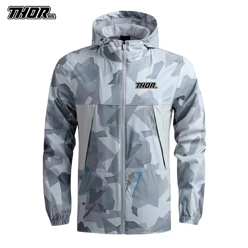 THORSOL Outdoor Men Windproof  - Cycling Commuter Jacket ulasan dan harga