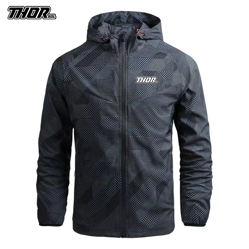 THORSOL Outdoor Men Windproof  - Cycling Commuter Jacket ulasan dan harga