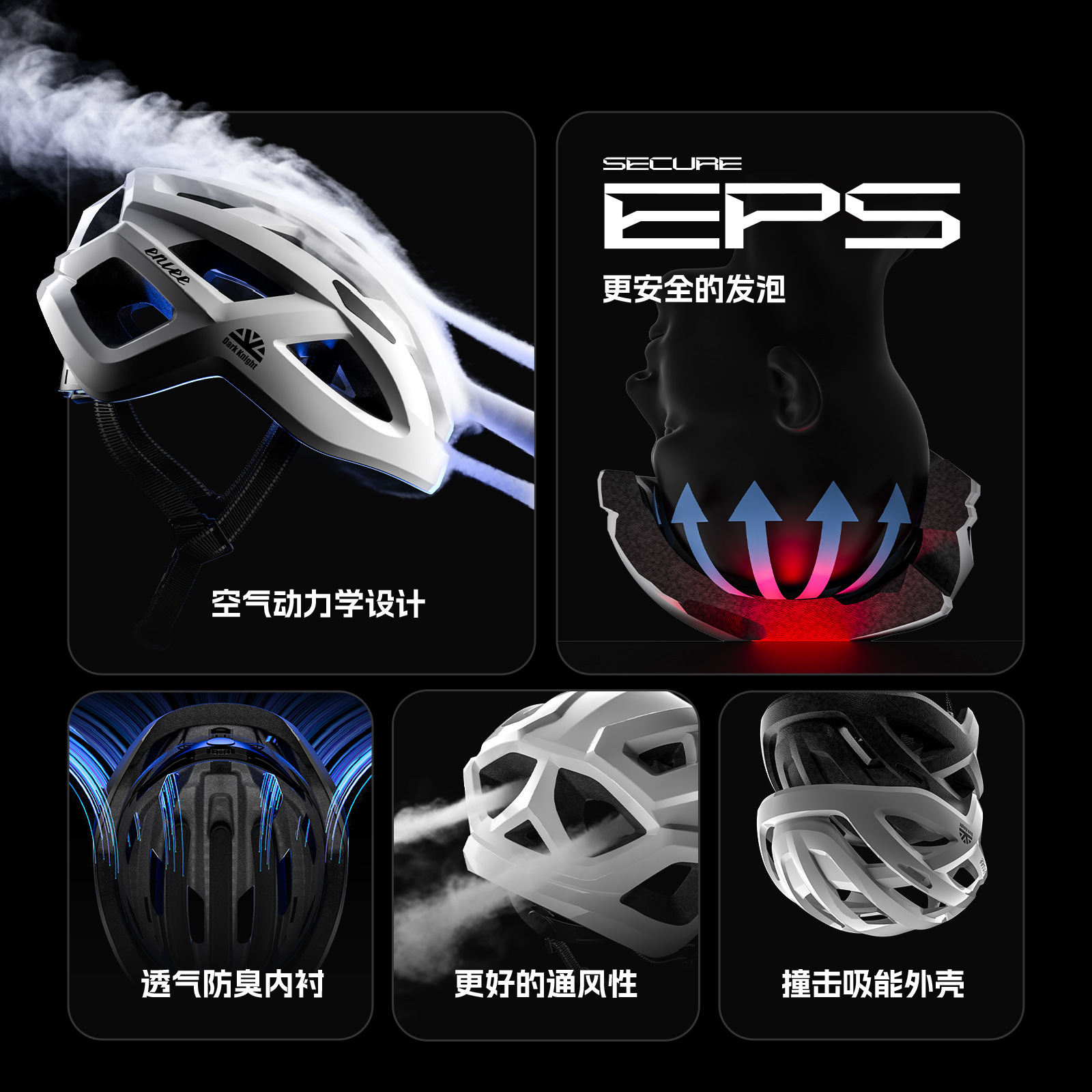 ENLEE Bicycle Helmet Outdoor L - Commute Cycling Helmet ulasan dan harga