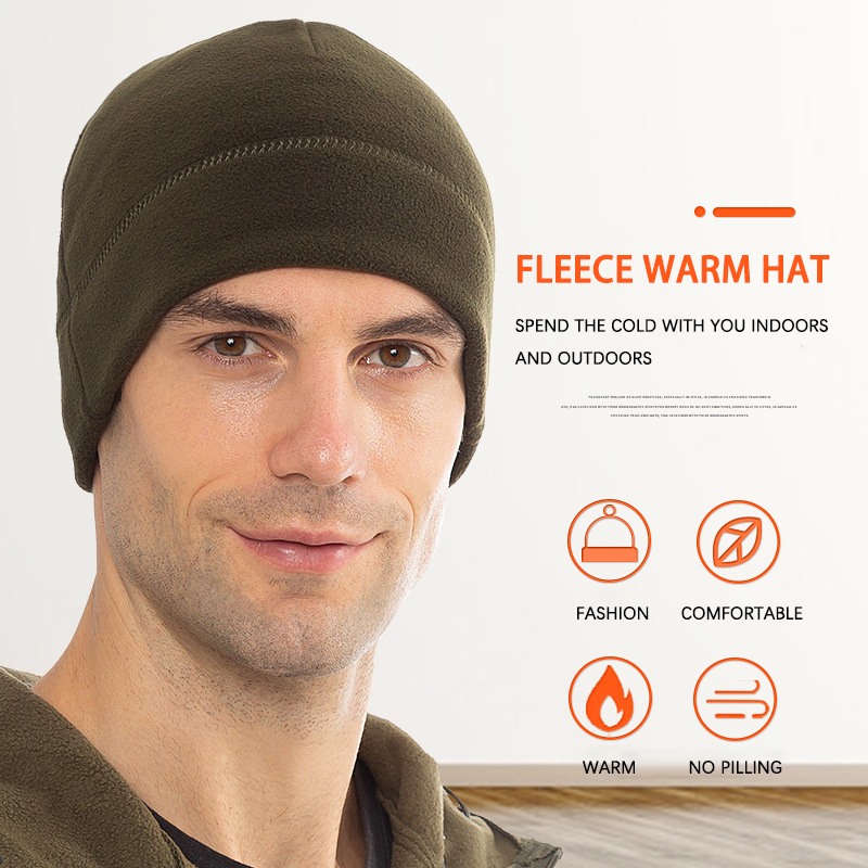 Winter Fleece Beanie Cycling M - Commute Cycling Helmet ulasan dan harga
