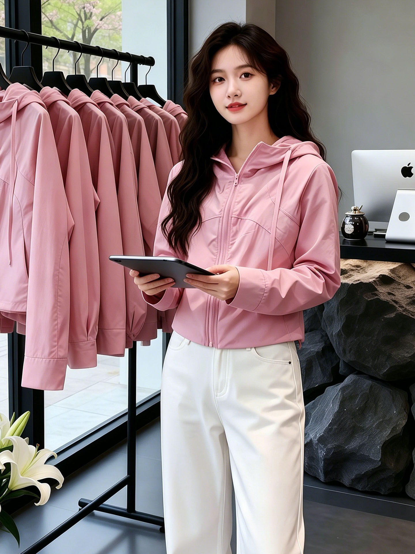 2026 Summer Ice Silk Women's L - Cycling Commuter Jacket ulasan dan harga