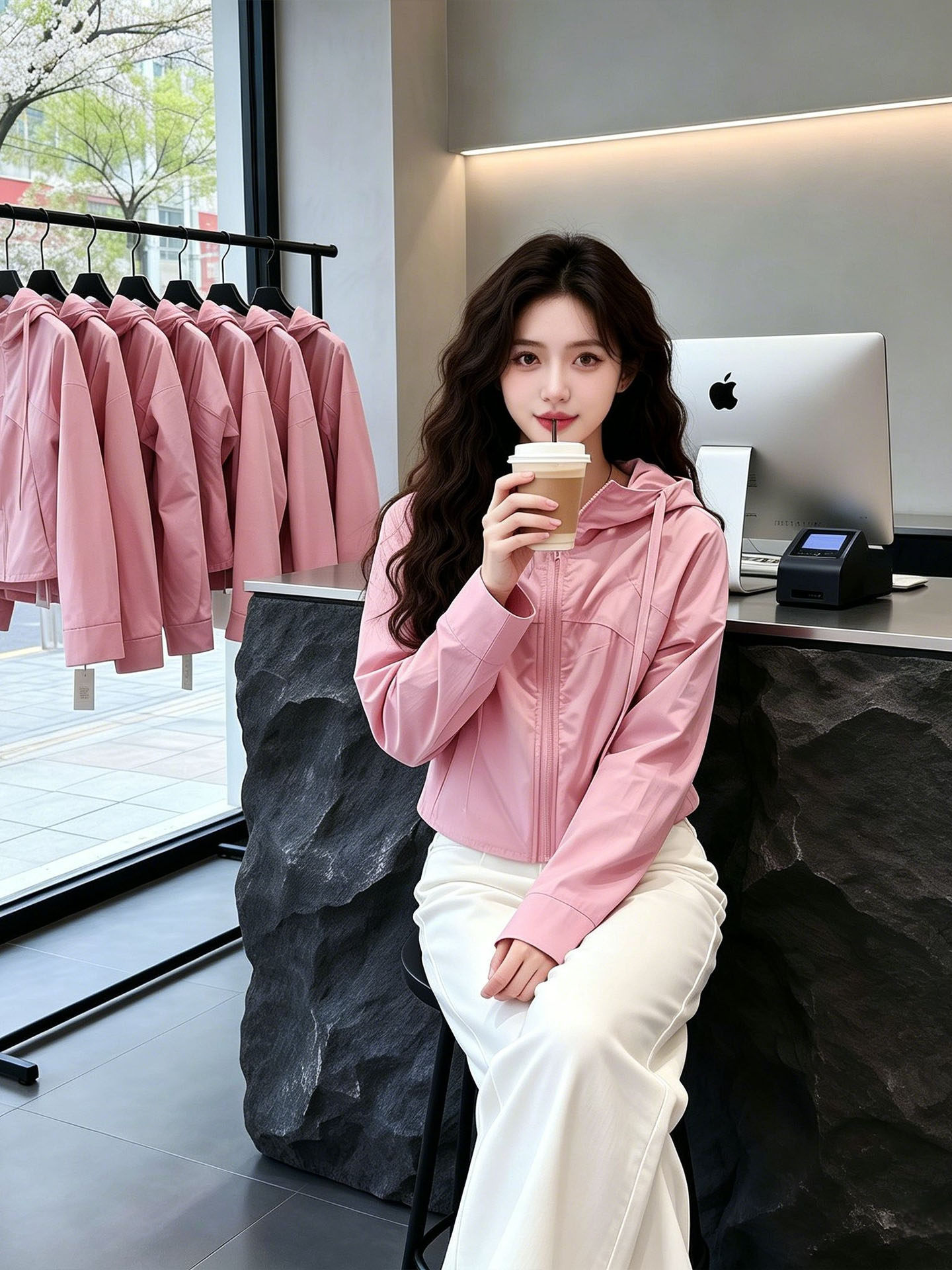 2026 Summer Ice Silk Women's L - Cycling Commuter Jacket ulasan dan harga