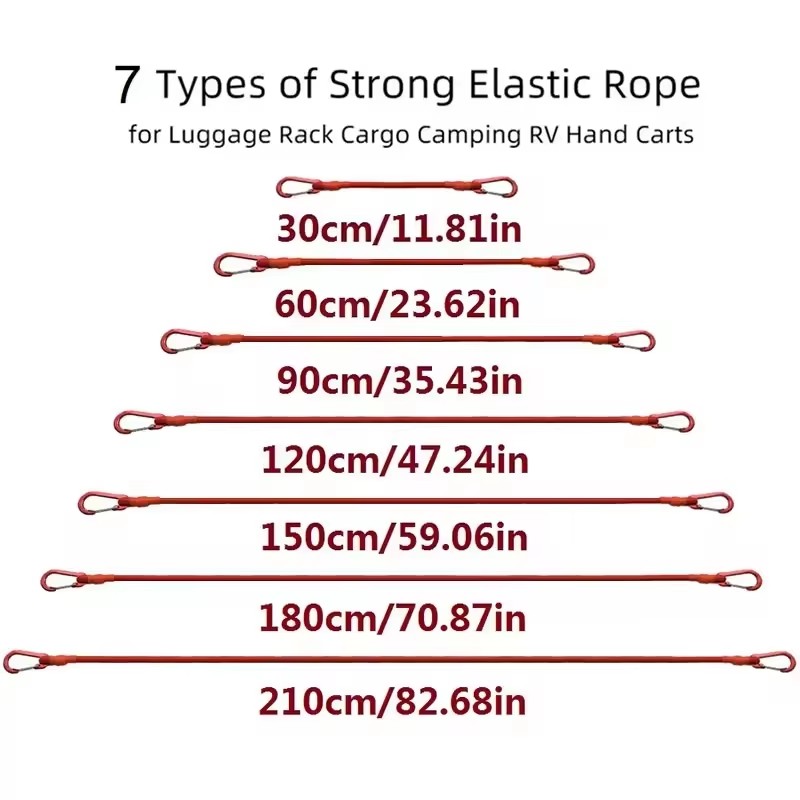 Heavy Duty Elastic Rope Multi  - Cycling Journey ulasan dan harga