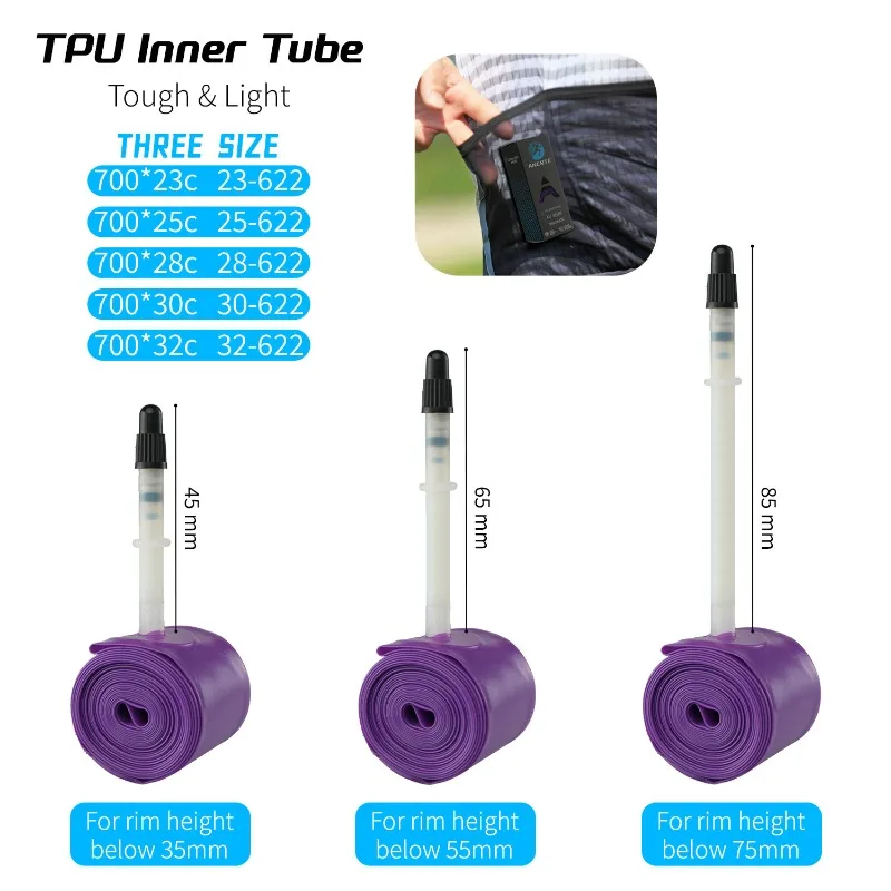 NPY Road Bicycle TPU Inner Tub - Inner Tube 700C ulasan dan harga
