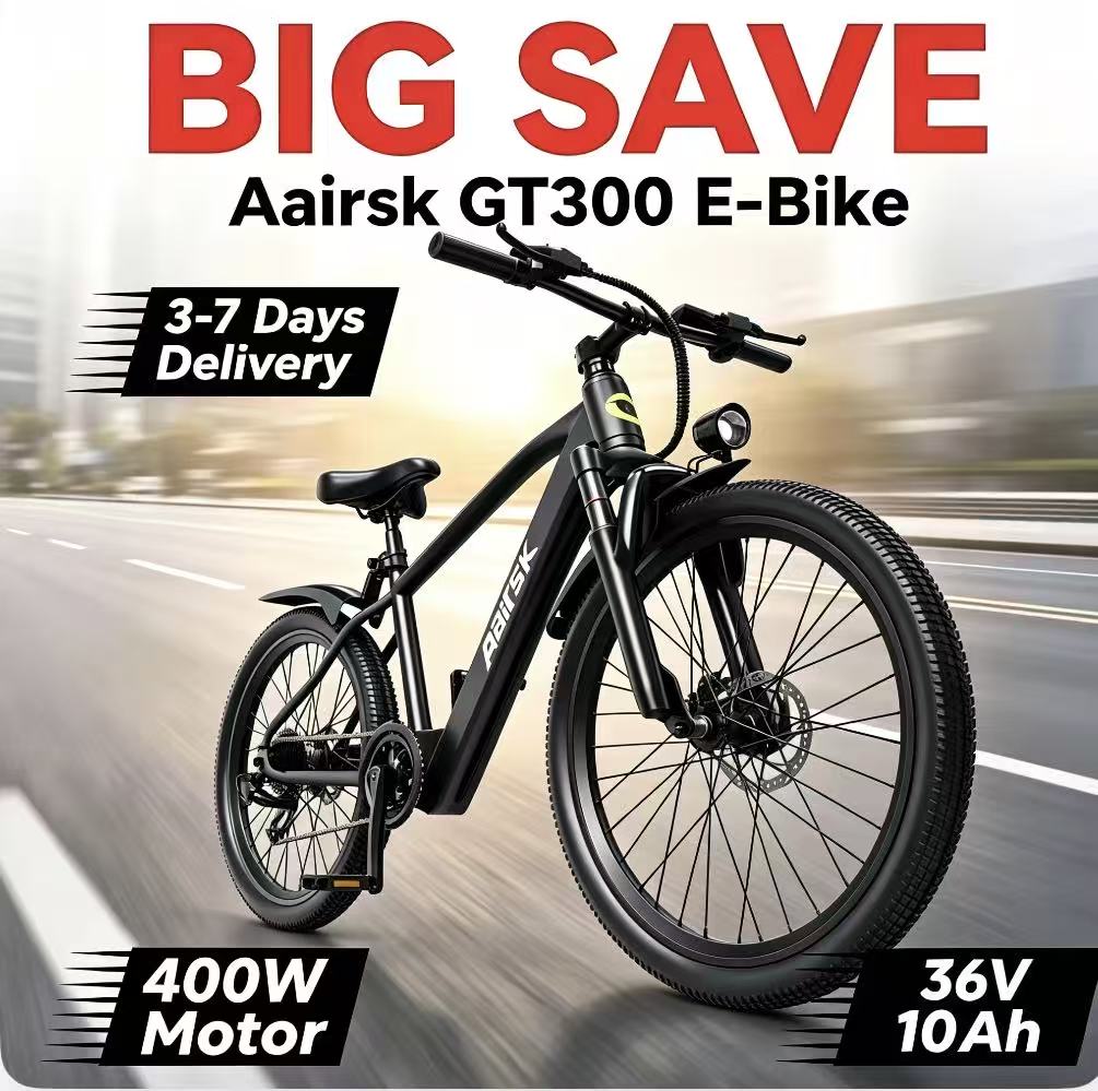 GT300 24 Inch Electric Mountai - Commuter Biking ulasan dan harga