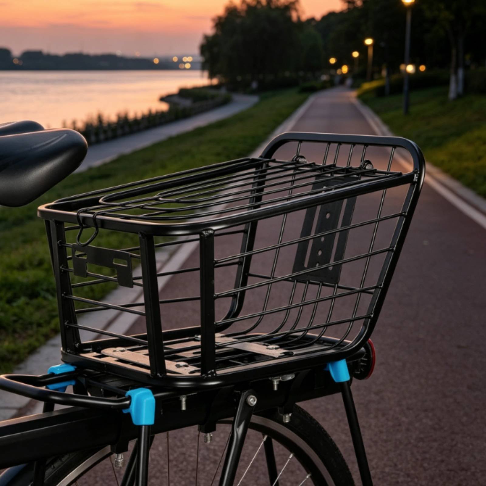 Folding Rear Bike Basket Folda - Cycling To Commute ulasan dan harga