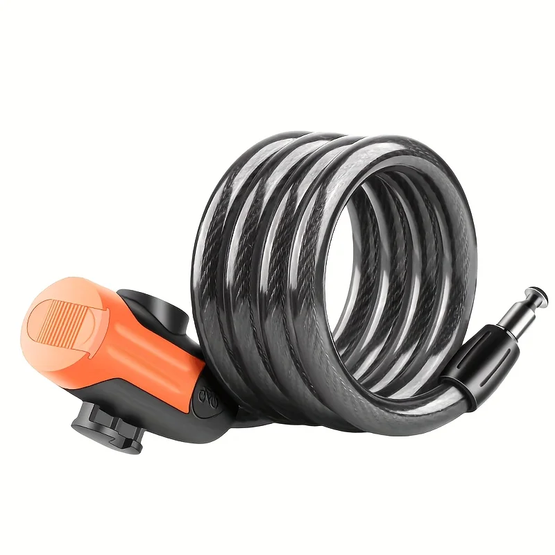 1SET Anti-Cut PVC Coated Keyed - Cable Lock Flexible ulasan dan harga