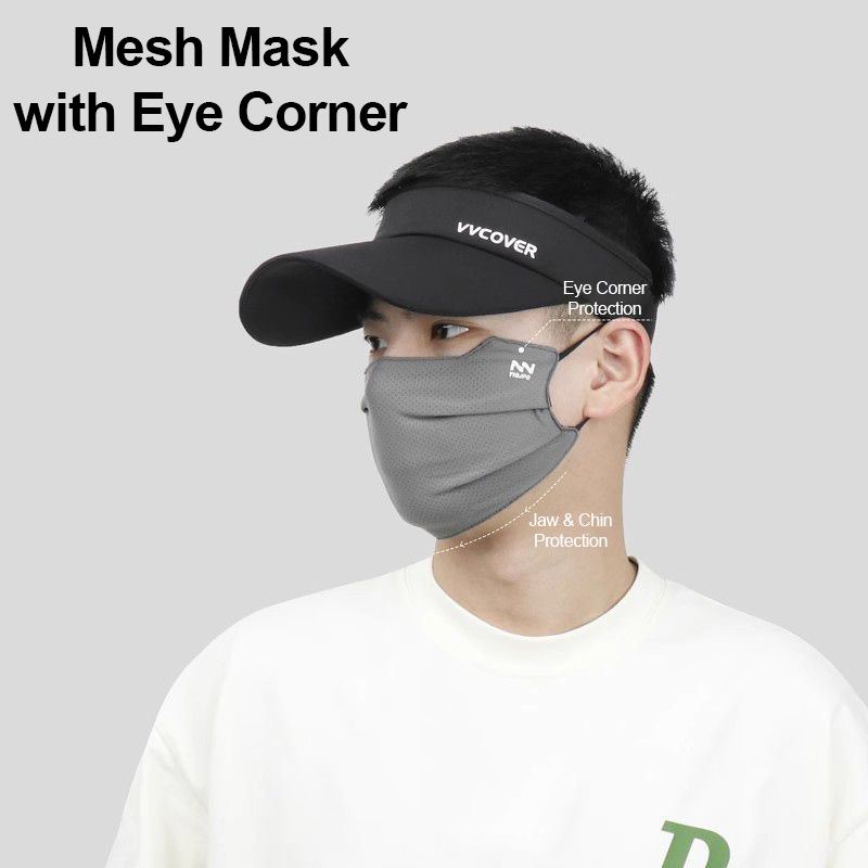 Sun Face Mask Men Cycling Fish - Cycling Loop ulasan dan harga