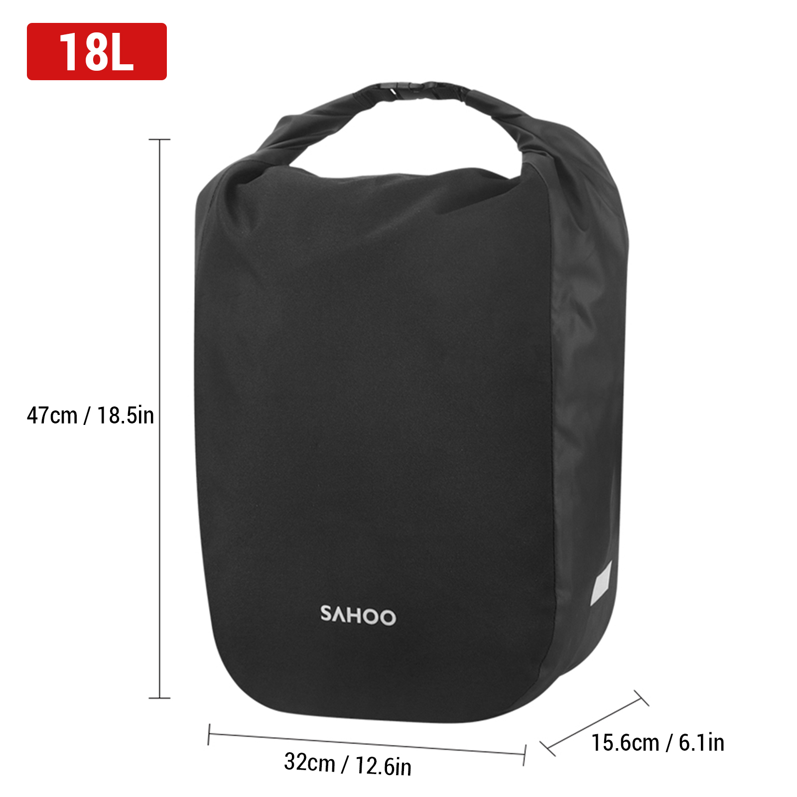 Bike Rear Seat Bag  18L/14L La - Cycling Journey ulasan dan harga