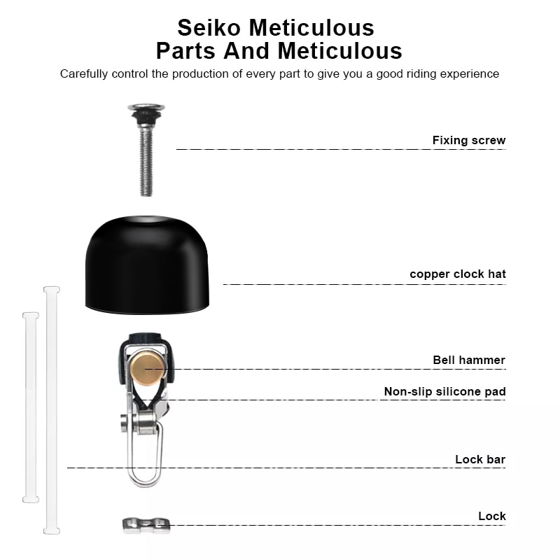 Bicycle Bell Retro Classical C - Bell Handlebar Ring ulasan dan harga