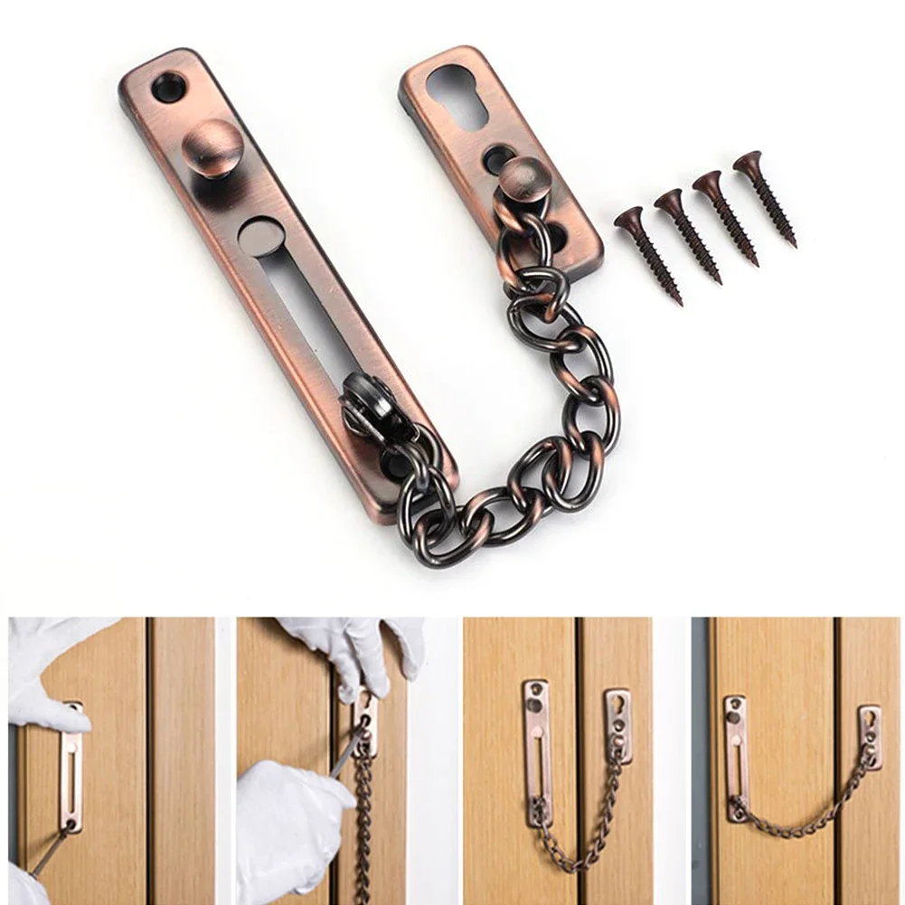 Door Chain with Lock Door Lock - Chain Lock Combination ulasan dan harga