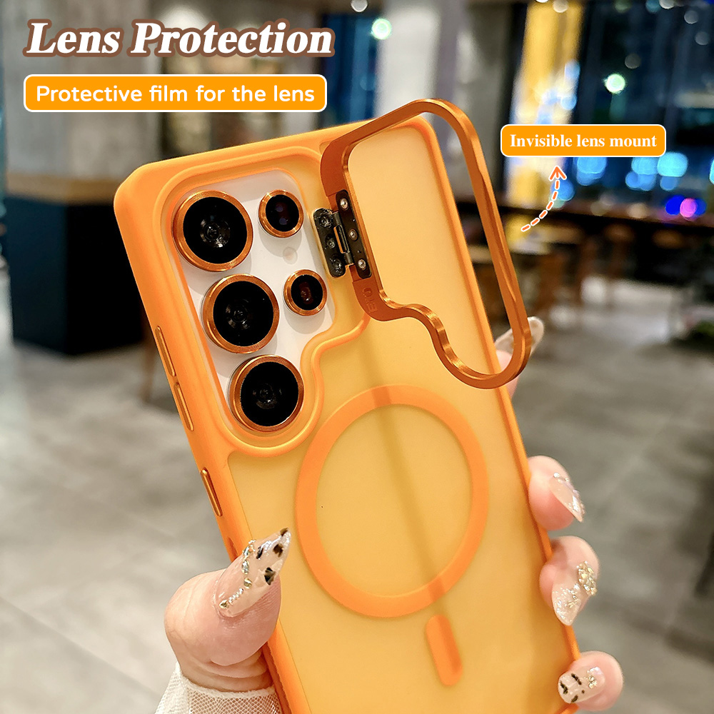 Magnetic Lens Kickstand Phone  - Kickstand Adjustable ulasan dan harga