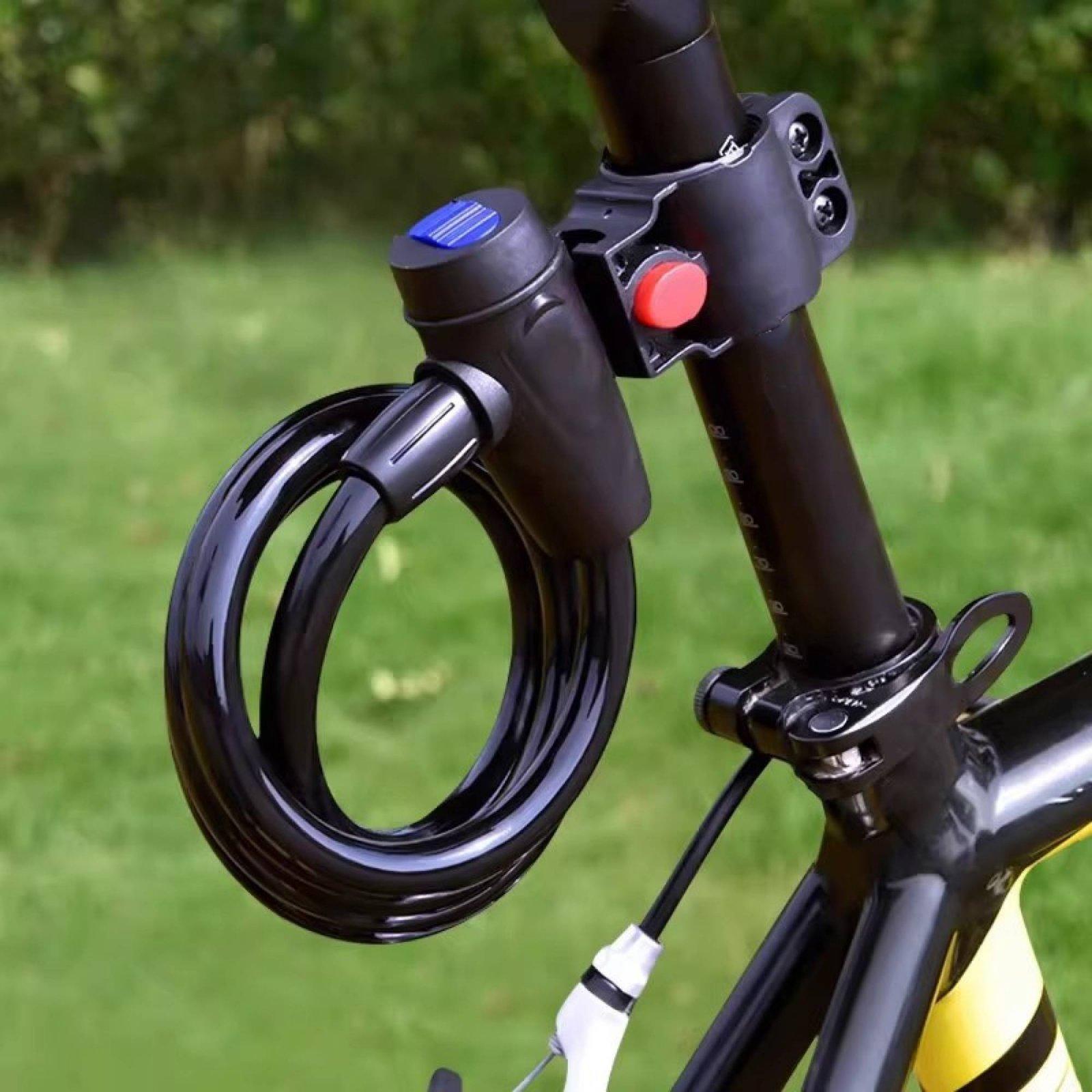 Cycle Lock Anti Theft Steel Ca - Cable Lock Flexible ulasan dan harga