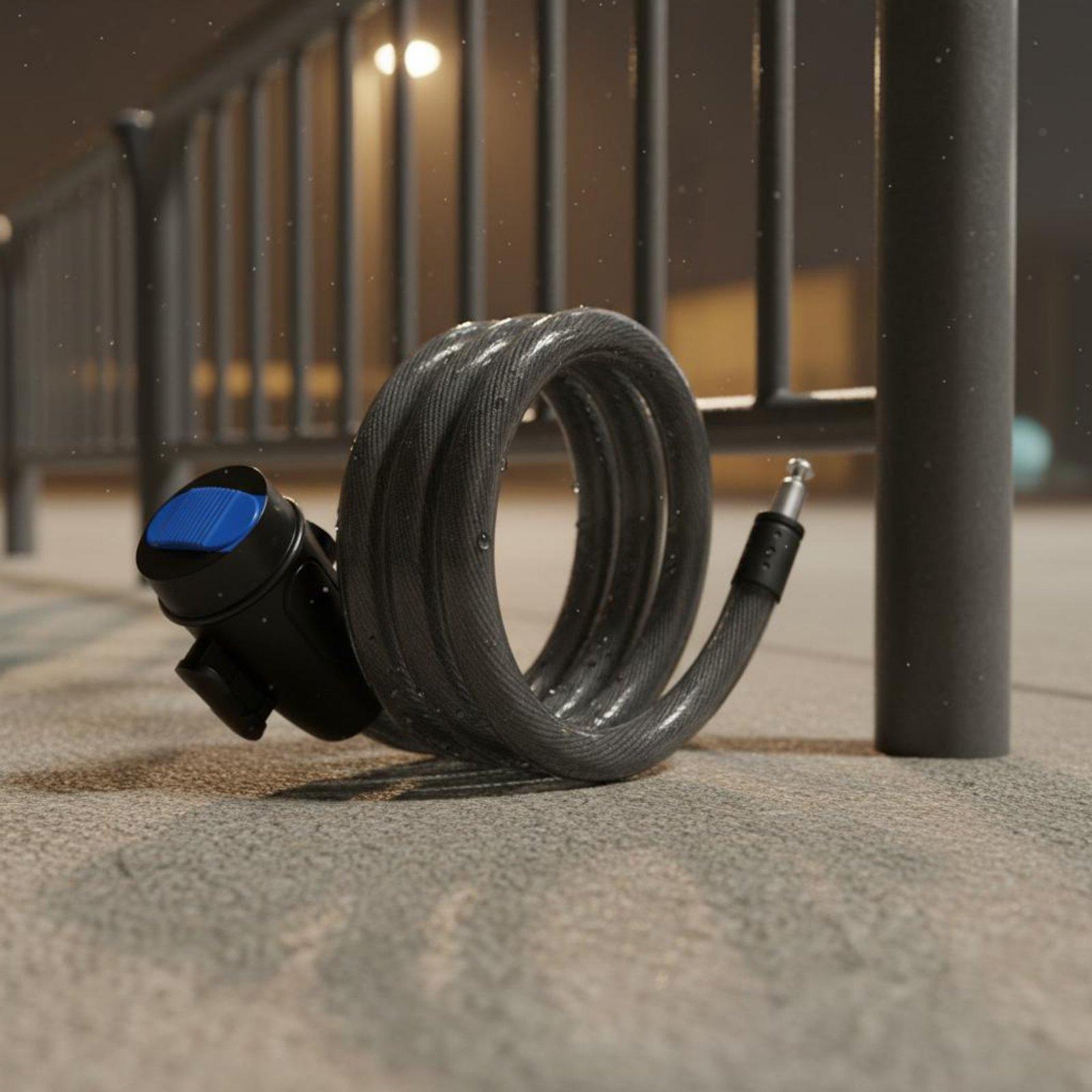 Cycle Lock Anti Theft Steel Ca - Cable Lock Flexible ulasan dan harga