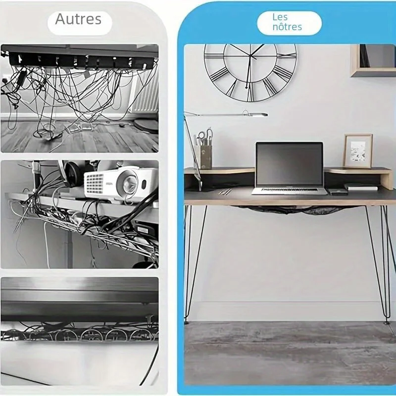 Under Desk Cable Management Ne - Cable Lock Flexible ulasan dan harga