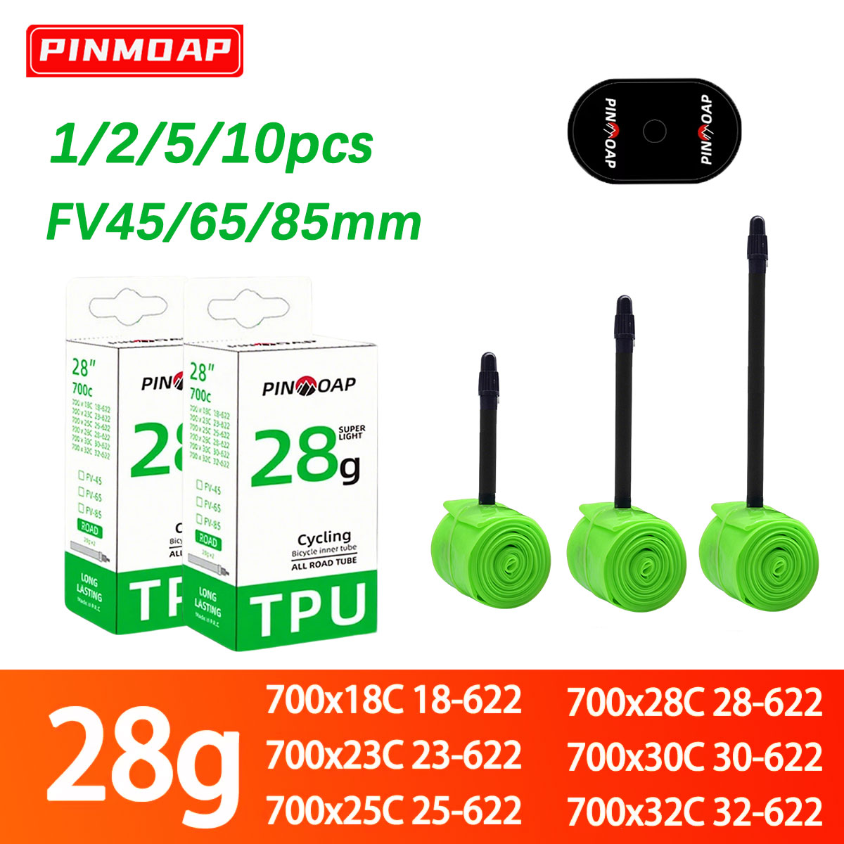 1/2/5/10pcs New Ultra Light Ro - Inner Tube 700C ulasan dan harga