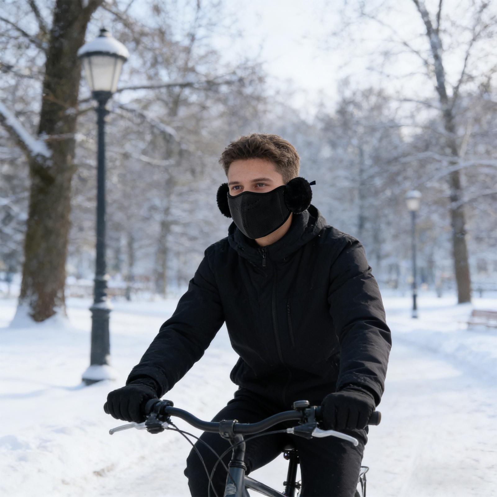 Winter Mouth Cover Warm Therma - Winter Cycling Commute ulasan dan harga