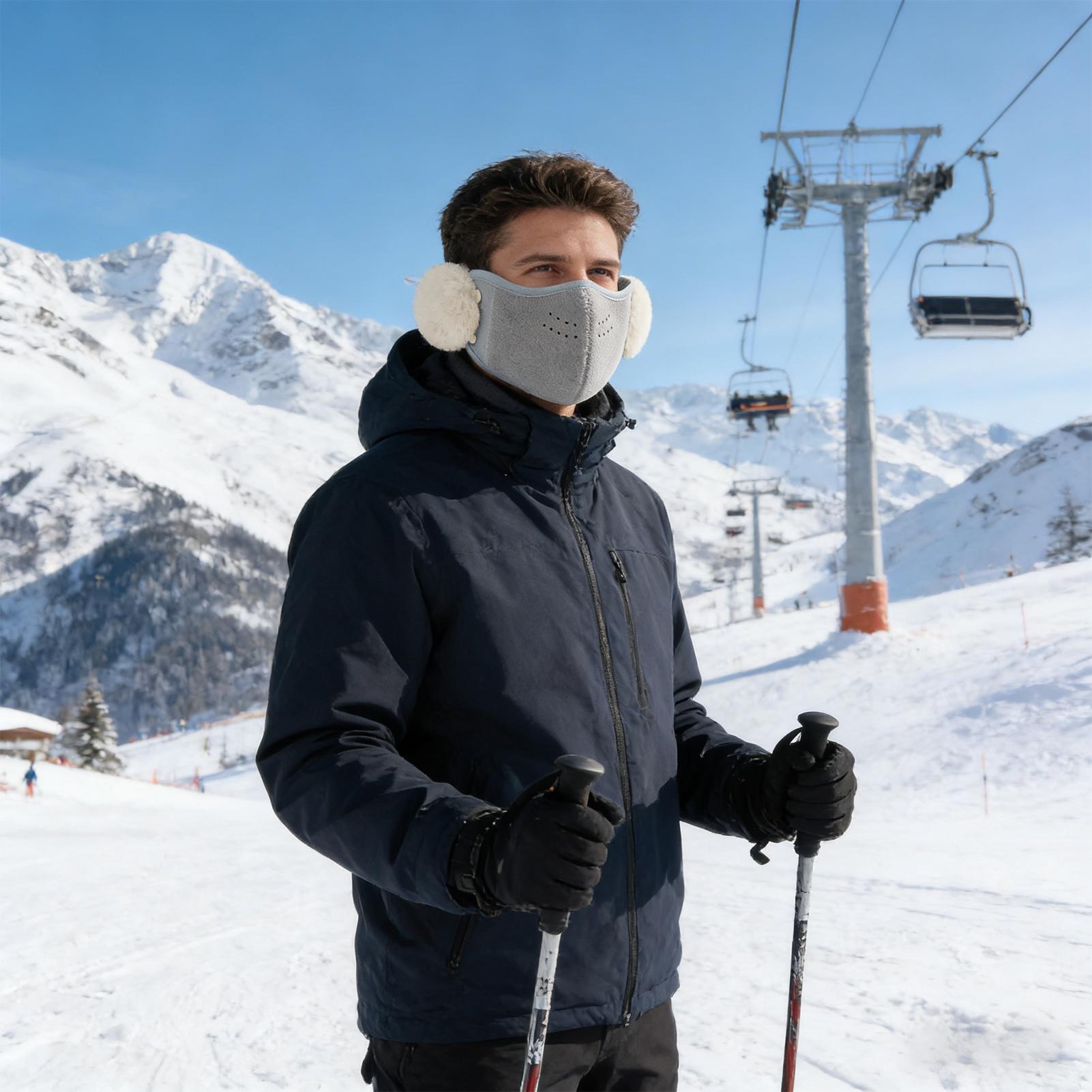 Winter Mouth Cover Warm Therma - Winter Cycling Commute ulasan dan harga
