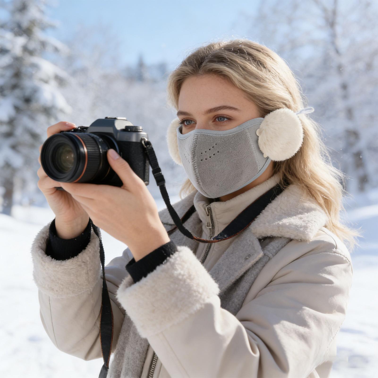 Winter Mouth Cover Warm Therma - Winter Cycling Commute ulasan dan harga